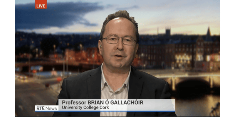 Brian Speaks on RTE News on G7 Oil Release 