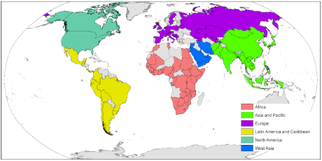 Countries that GEMS has engaged with over the past 6 years