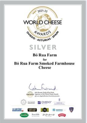 Prestigious Cheese Award for Bó Rua Farm