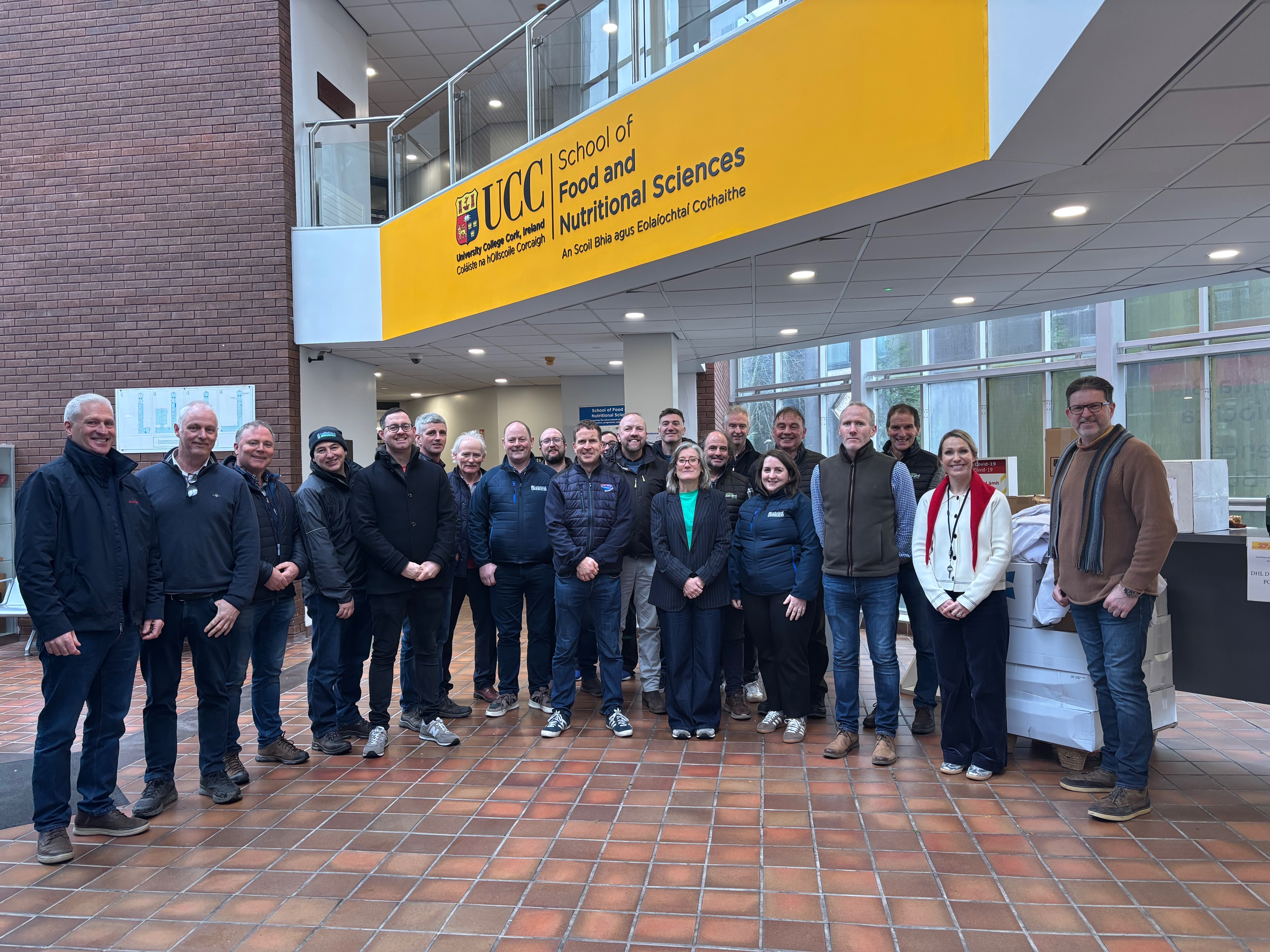 Diploma in Corporate Direction (Food Business) students enjoying their final workshop in UCC, January 2026.