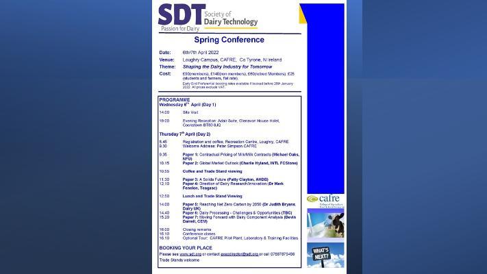 SDT Spring Conference