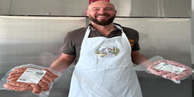 Davide Masi, entrepreneur, owner of new Italian artisan sausage business, La Tradizione. And recent graduate of UCC’s Diploma in Speciality and Artisan Food Enterprises.