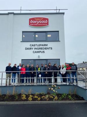 Diploma in Food Manufacturing Management students visit Dairygold