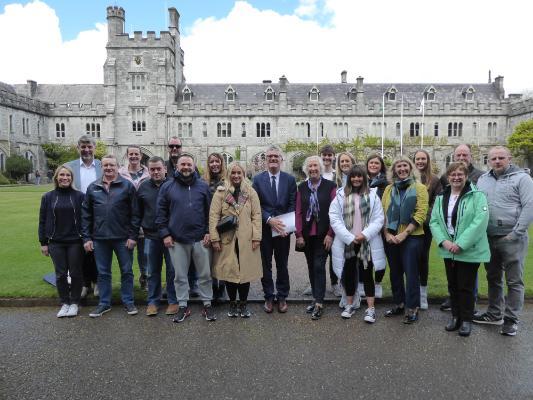 Great to welcome the Diploma in Food Manufacturing Management Class of 2022 to UCC