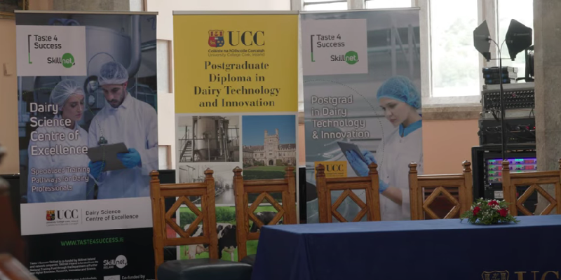 Launch of the Dairy Science Centre of Excellence, in partnership with Taste 4 Success Skillnet and UCC