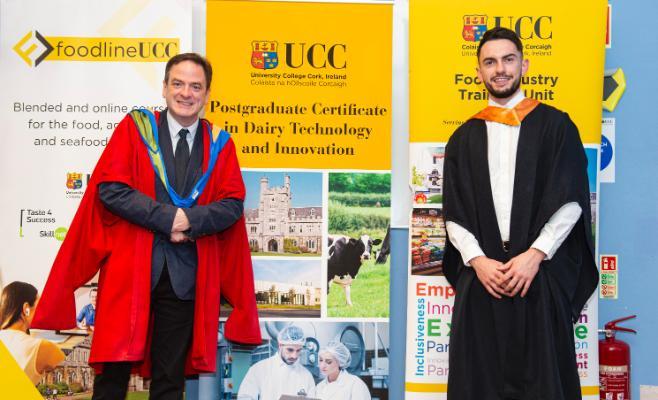 PG Cert in Dairy Technology and Innovation Graduates celebrate in UCC