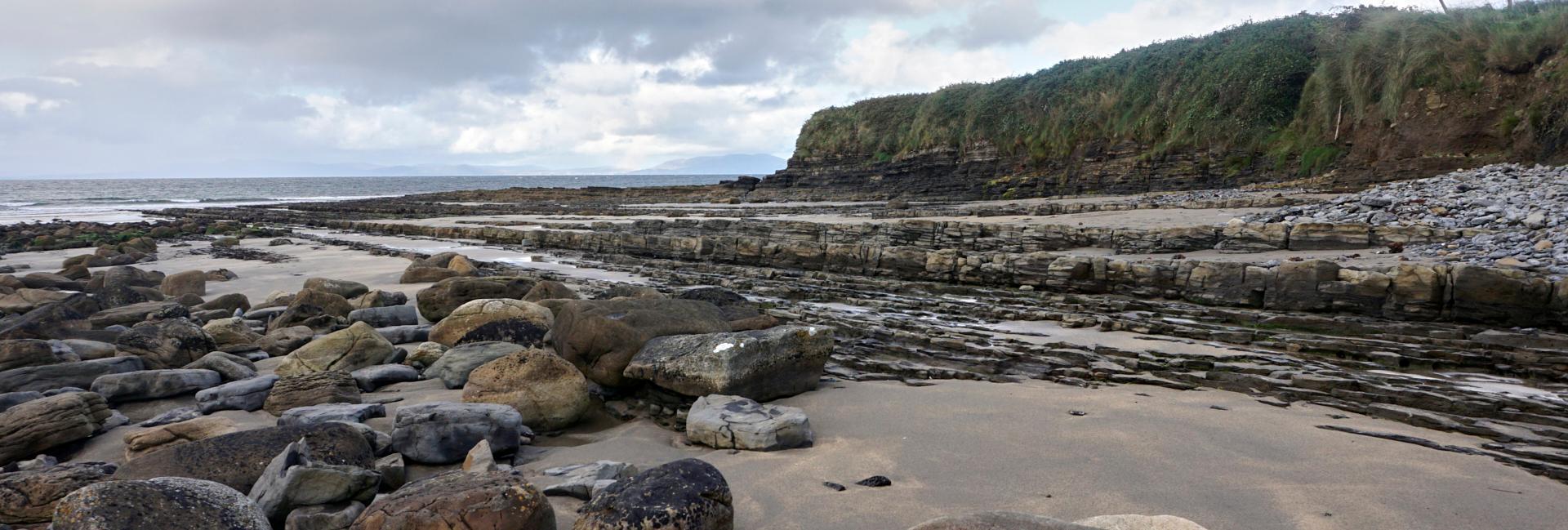 Streedagh strand, Co. Sligo - a fossil-rich coastal beach 