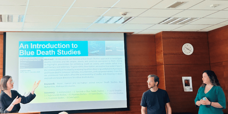 Introducing Blue Death Studies - An academic and artistic workshop