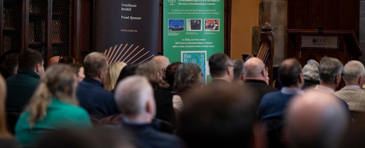 Crown at Broadcast to Podcast Conference