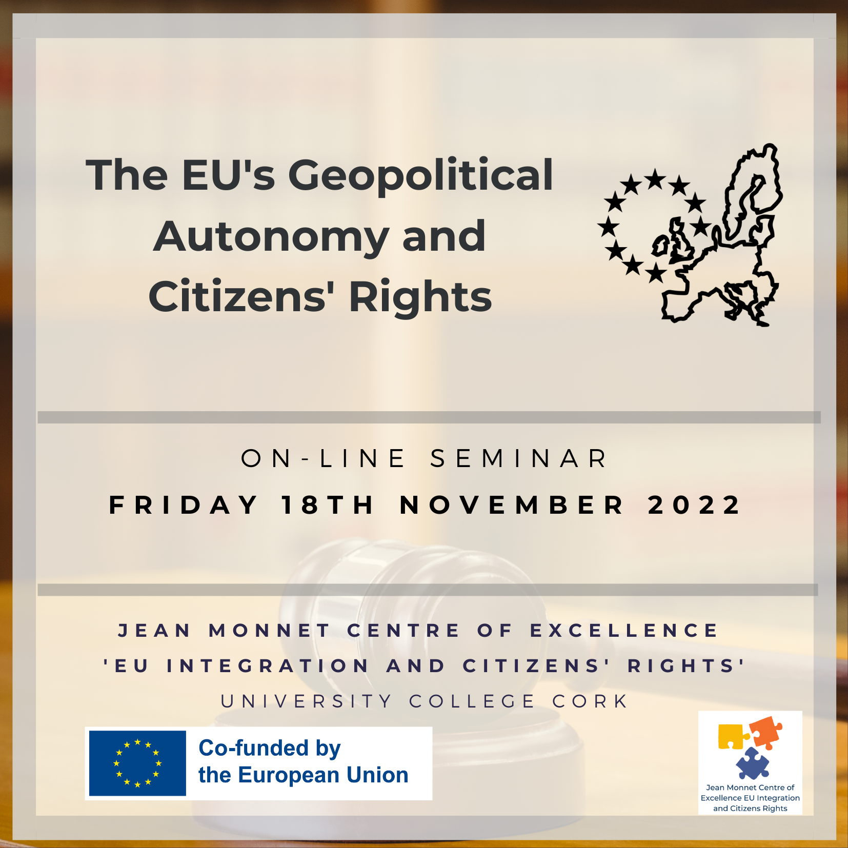 Past Event: The EU's Geopolitical Autonomy and Citizens' Rights