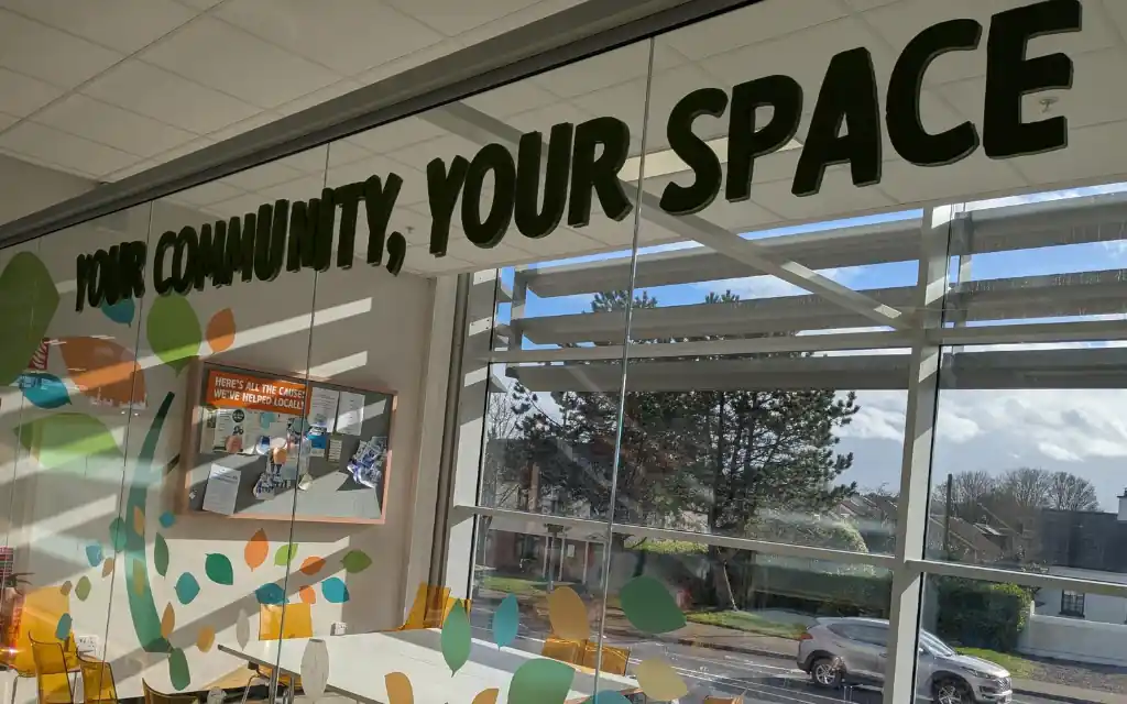 Community space sign Cork