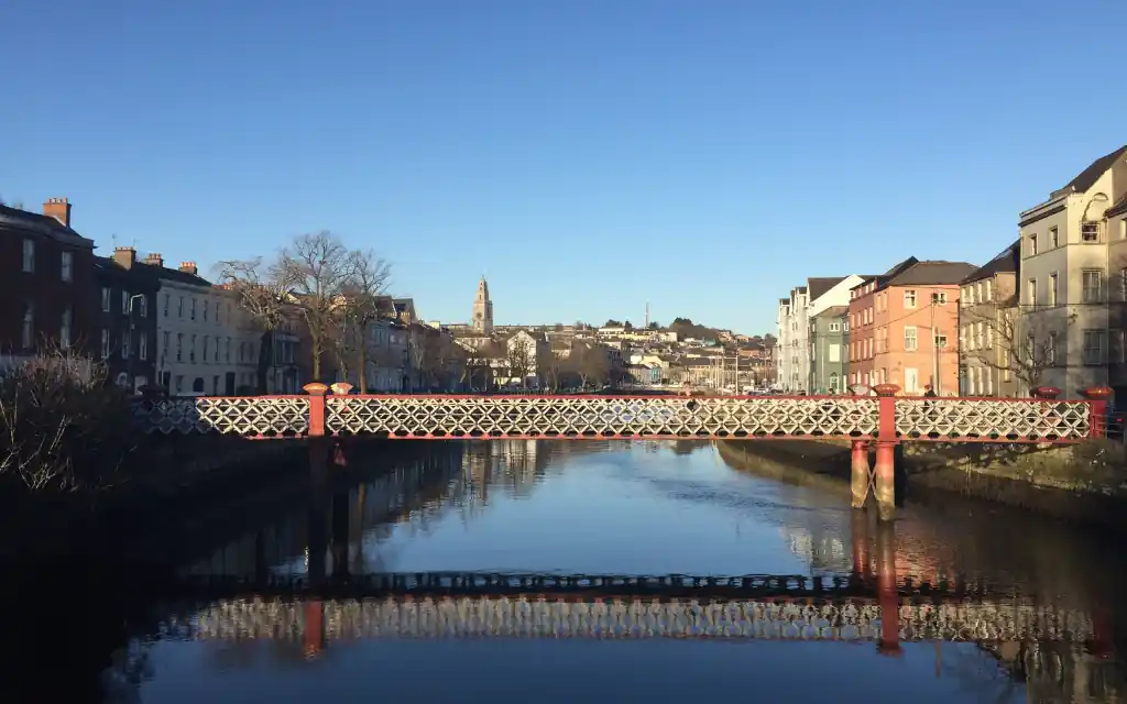 St Vincents Bridge over the River Lee, Cork City