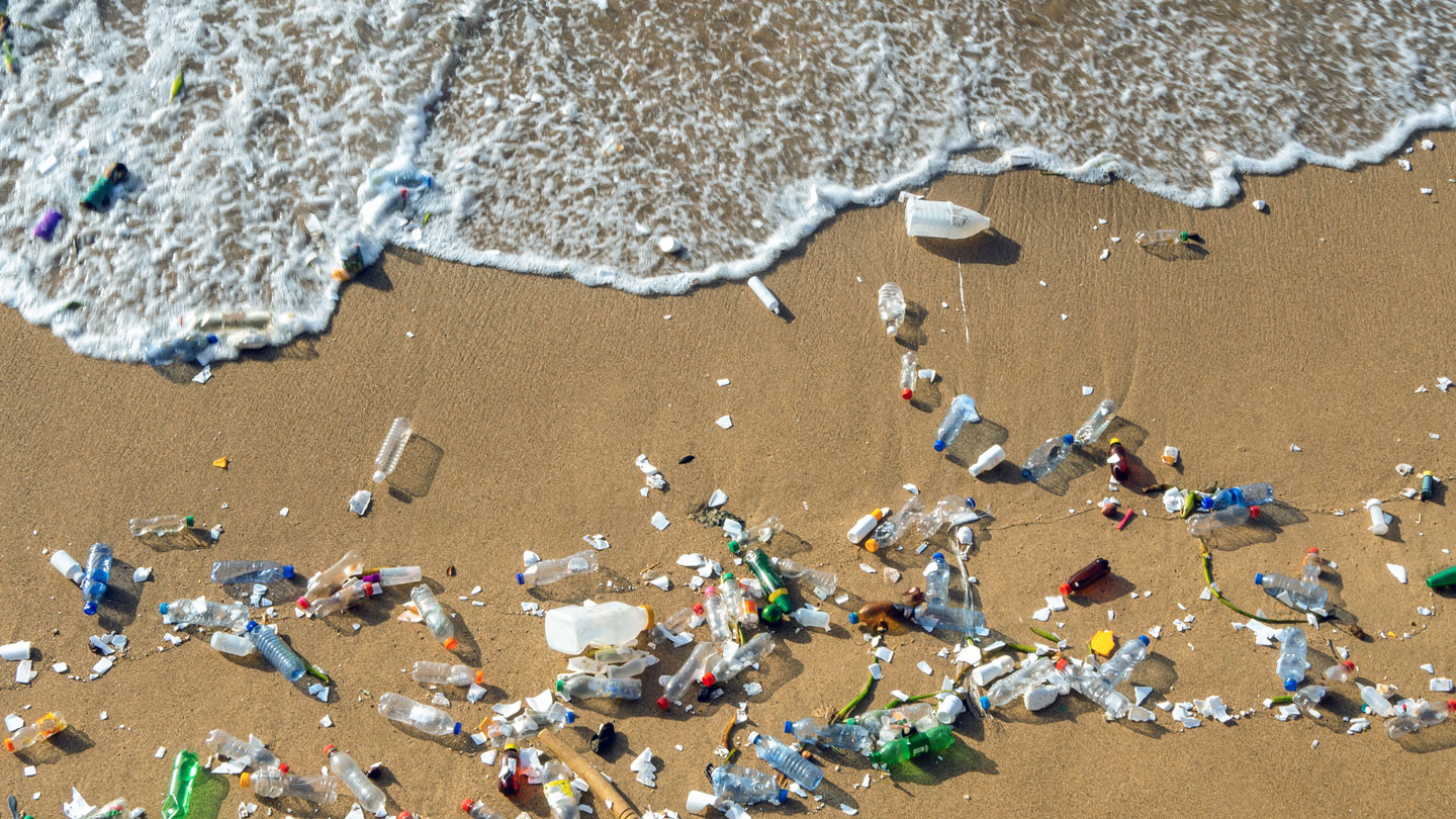 Sampling for microplastics off the west coast of Ireland