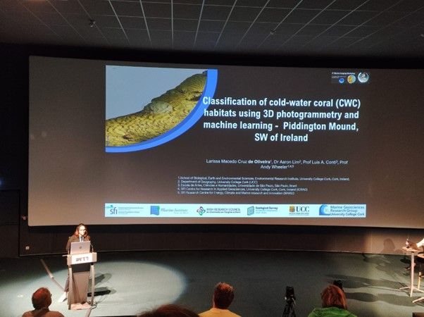 Larissa presents at the 4th Marine Imaging Workshop, Brest, France