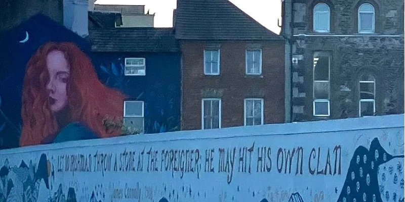 Let no Irishman throw a stone at the foreigner; he may hit his own clan - James Connolly 1908