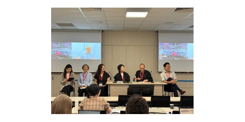 Adrian and Meiyun during Q&A Adrian and Meiyun during Q&A