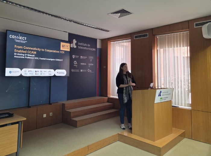 Talk by Dr Aisling O\'Driscoll at University of Aveiro, Portugal