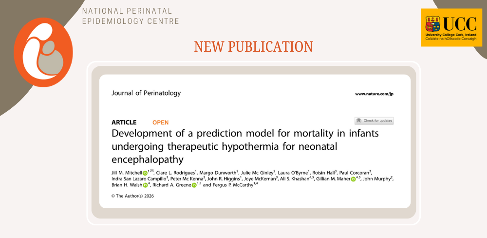 Publication of new article in the Journal of Perinatology
