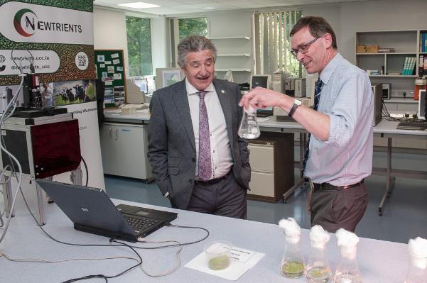 NEWTRIENTS Project Featured in Duckweed / Circular Economy Showcase to Minister John Halligan