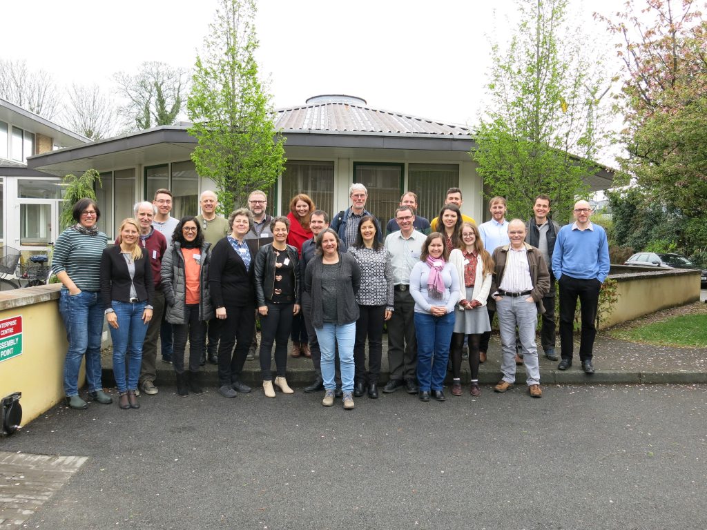 Attendees gathered at UCC for a second day of talks and discussions