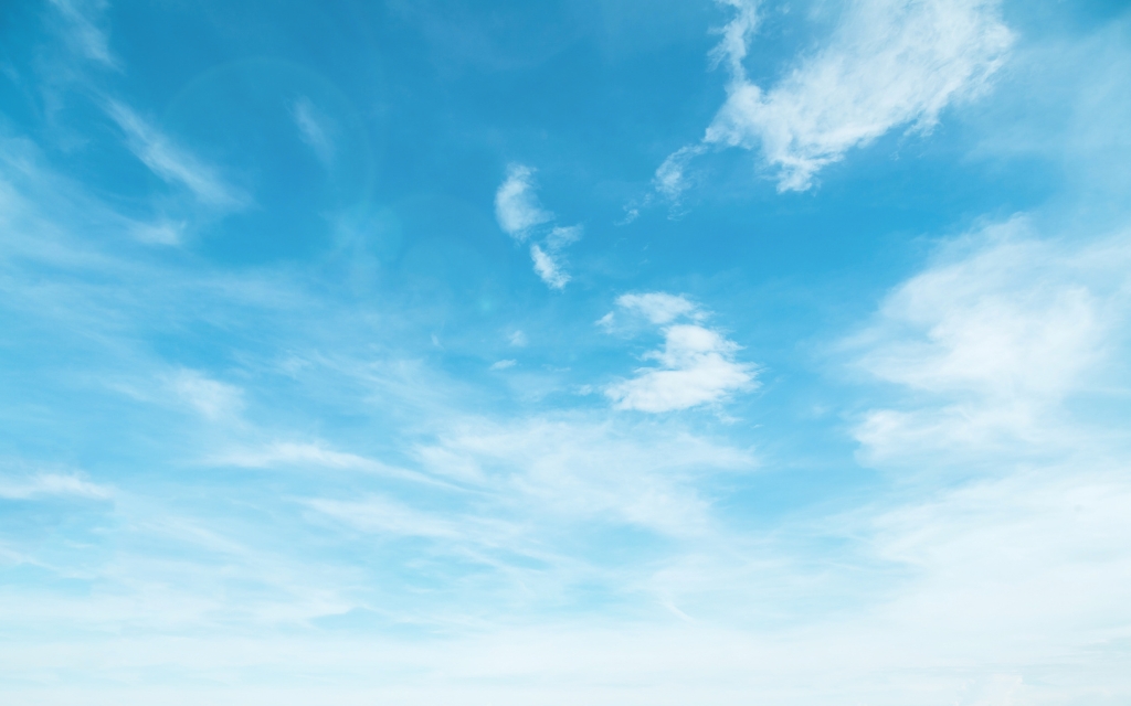 blue sky with white clouds