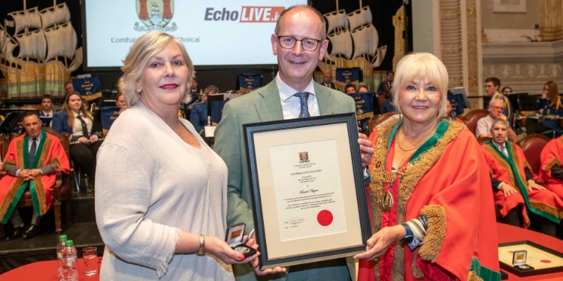 Dr Daniel Nuzum receives Lord Mayor’s Civic Award in recognition of his commitment to spiritual and pastoral care and education in perinatal bereavement and palliative care