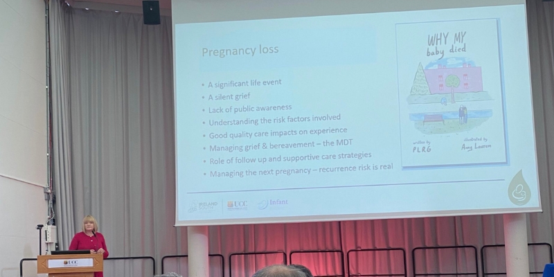 Pregnancy loss research showcased at Futures Research Conference at UCC