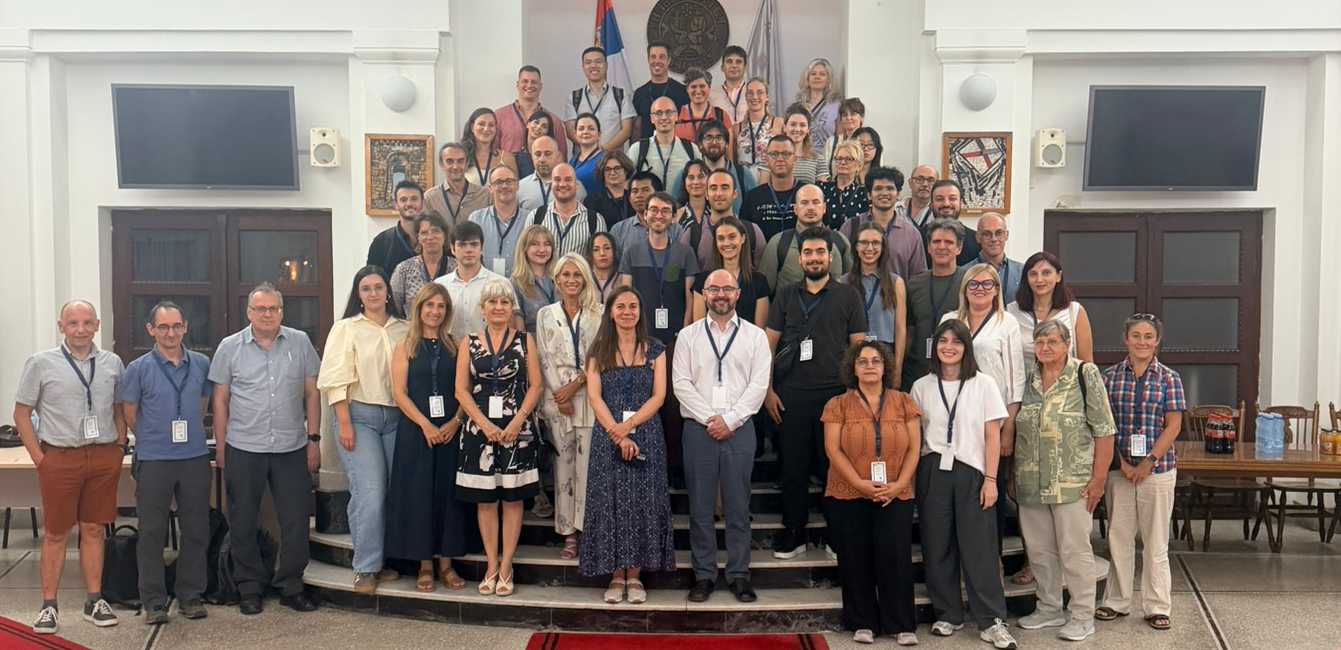 academics standing for a group photo