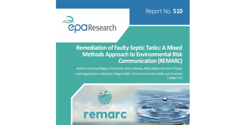 Research 510: Remediation of Faulty Septic Tanks: A Mixed Methods Approach to Environmental Risk Communication (REMARC)