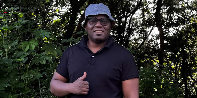 Mr Dingani Chinula, Malaria Specialist at the Zambian Malaria Elimination Programme and Employment-Based PhD Scholar at the UCC School of Biological, Earth and Environmental Sciences and the Sustainability Institute, who has developed a simple new way to slow the evolution of resistance against public health insecticides among malaria vector mosquitoes across Africa