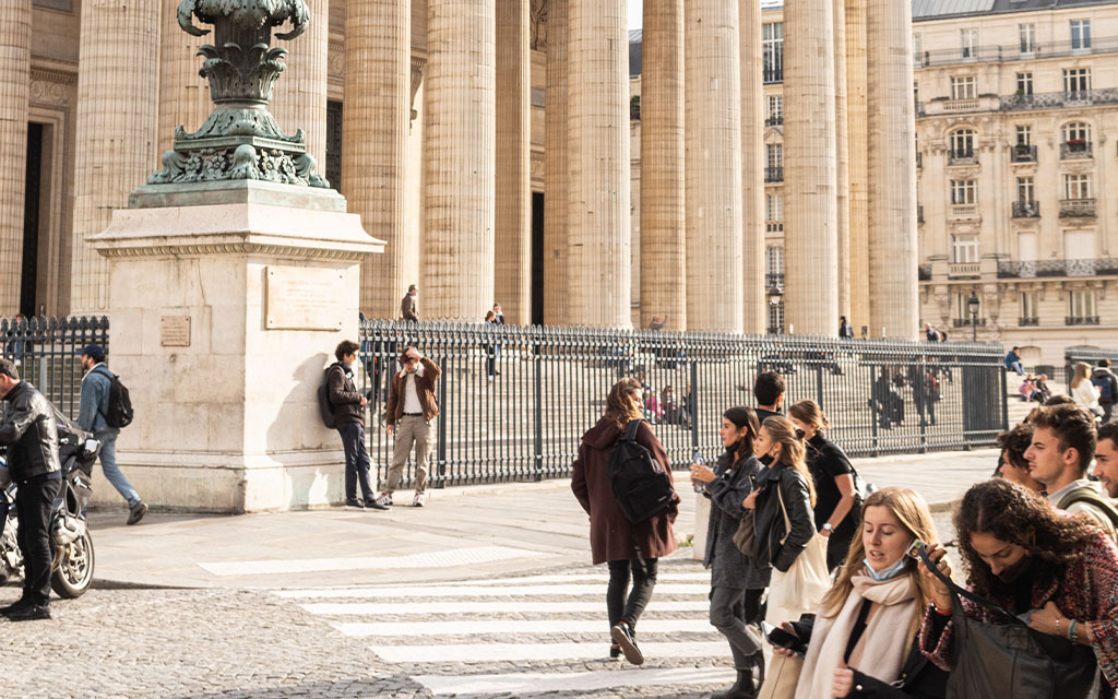 Students in Paris