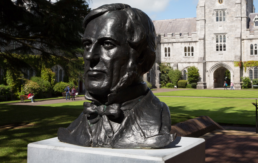 George Boole statue in the UCC campus