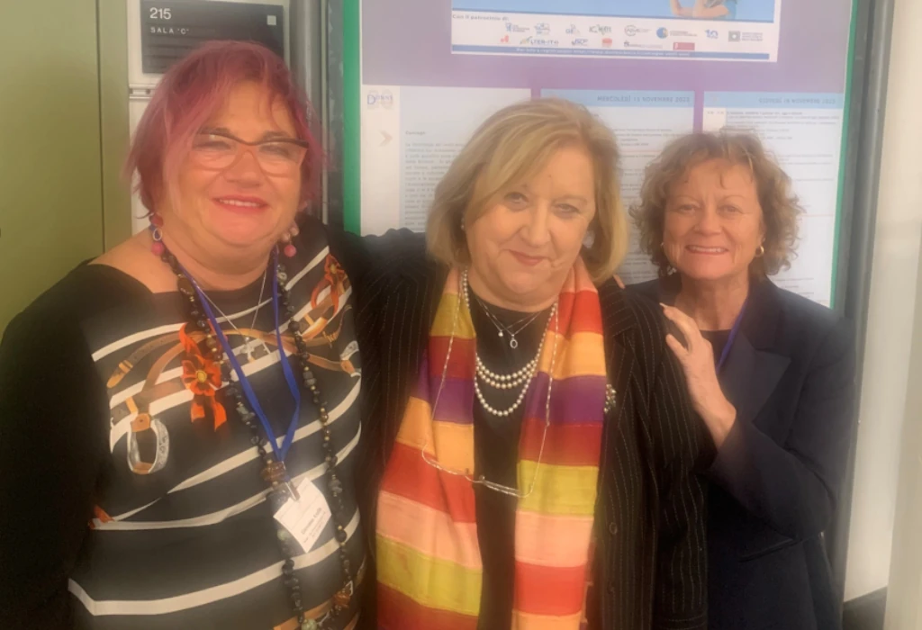Photo (L-R): Gianna Avellis, Sveva Avveduto and Lucia Martinelli