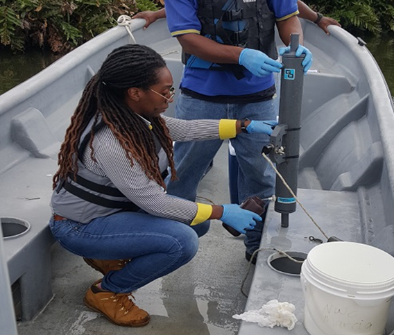 MSc project feature: Cordelia Samuel’s characterization of Wastewater Stabilization Ponds effluent discharge and its impact on the South Negril River in Jamaica.