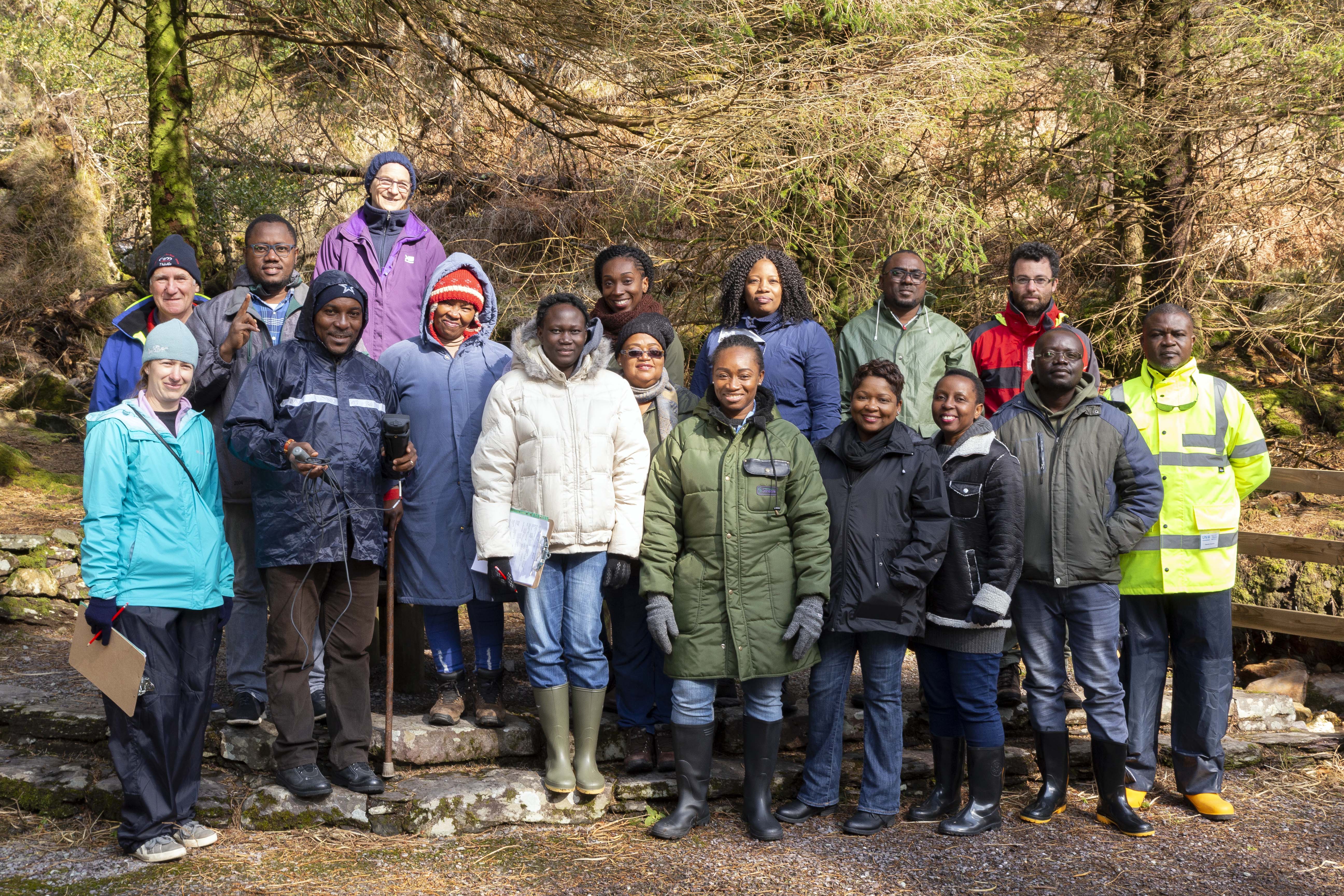 Our Postgraduate Diploma students at Gougane Barra National Park during their field course module