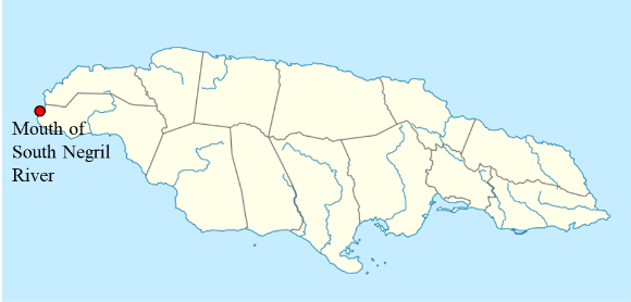 Map of Jamaica