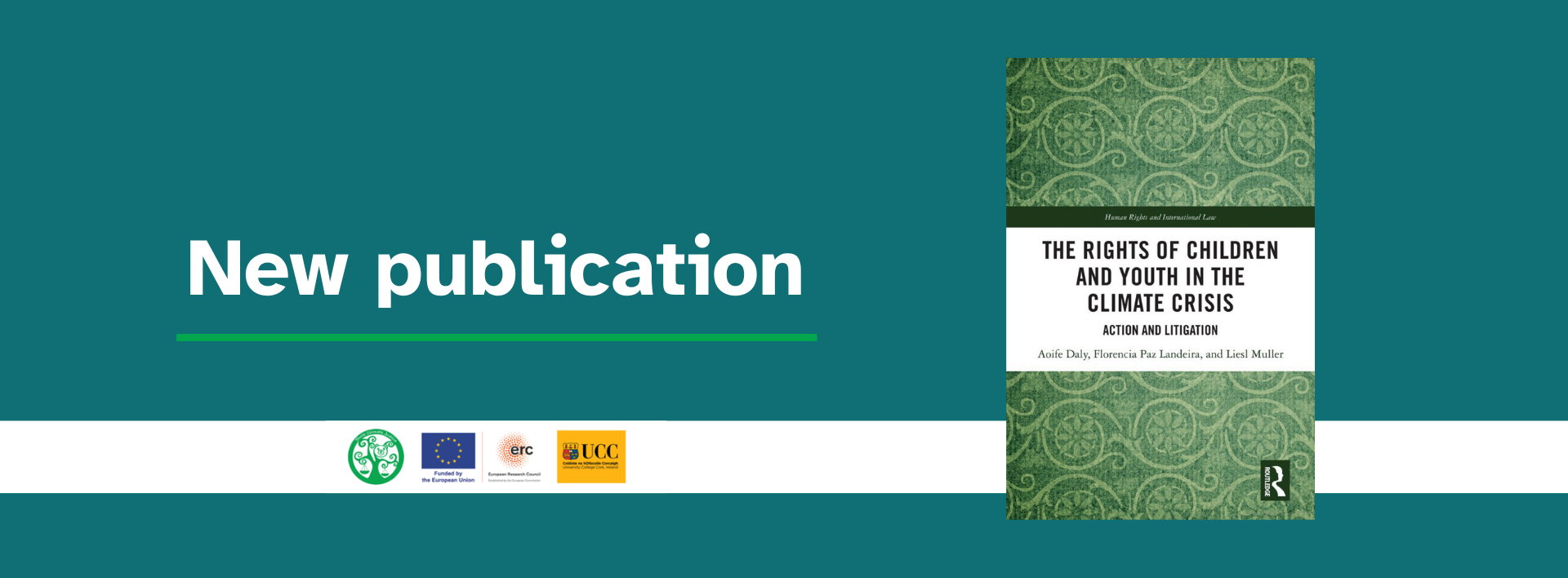 New Book: "The Rights of Children and Youth in the Climate Crisis: Action and Litigation"