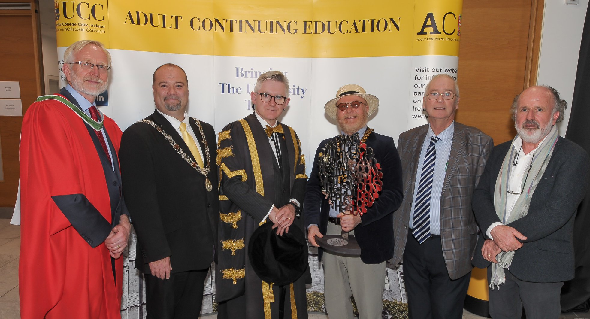 ACE Presents its Annual Bertram Windle Award to the Cork Adult Education Council