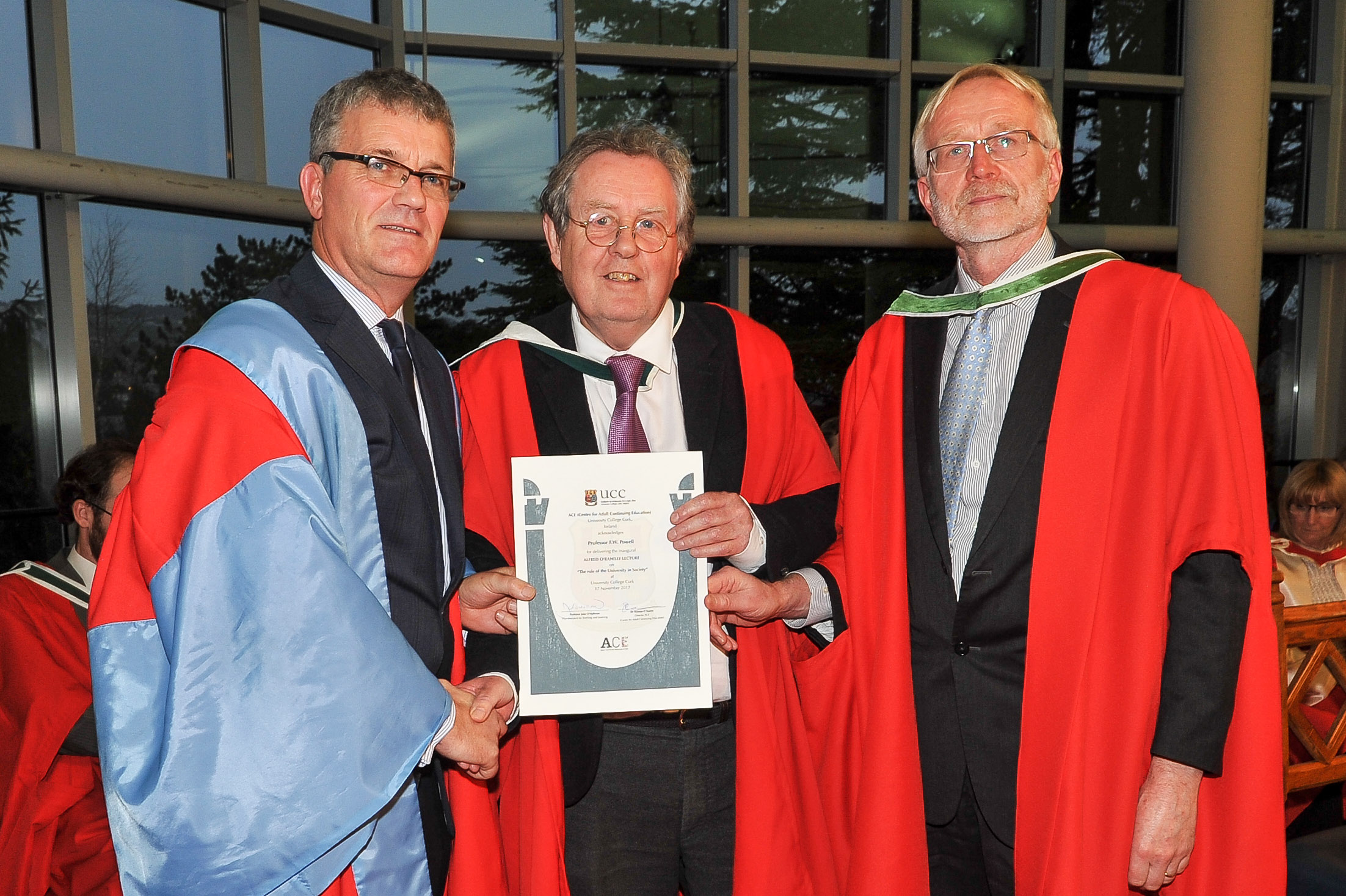 Professor Fred Powell's Inaugural Alfred O' Rahilly Public Lecture