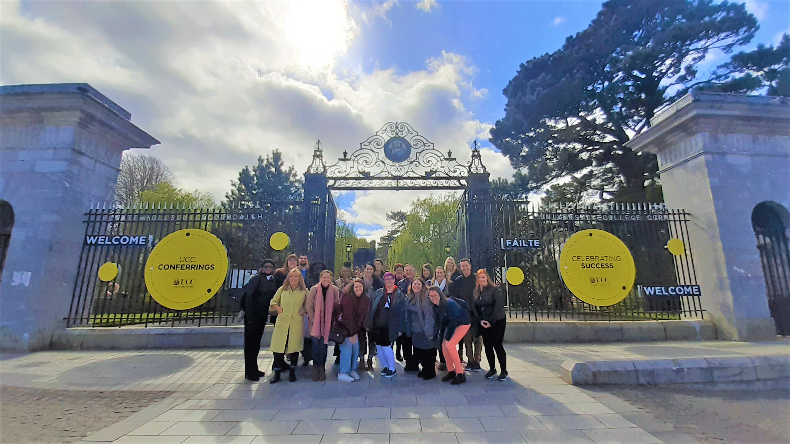 US Study Abroad Advisor trip to UCC with Education in Ireland