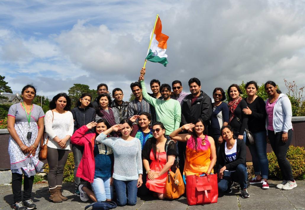 Punjabi dance meets Irish music for St Patrick's Day 