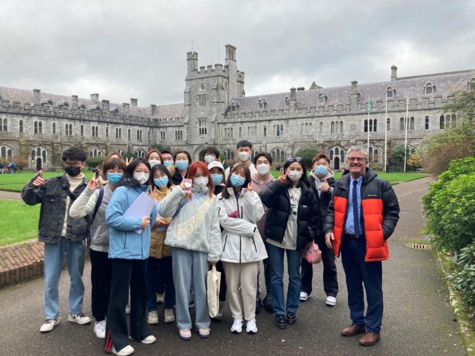 Chinese students on joint programme arrive in Cork