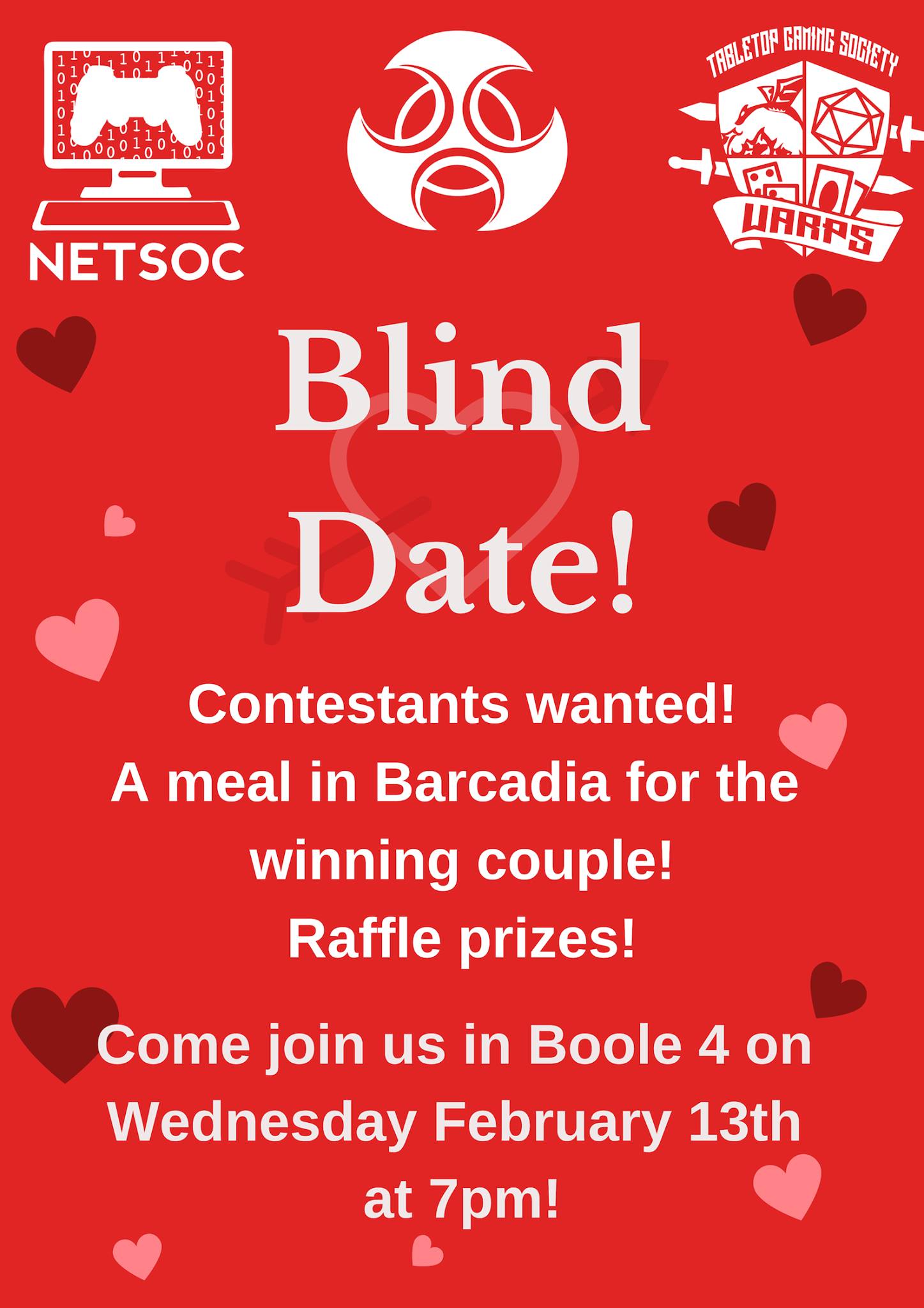 Warps Blind Date - 13th February