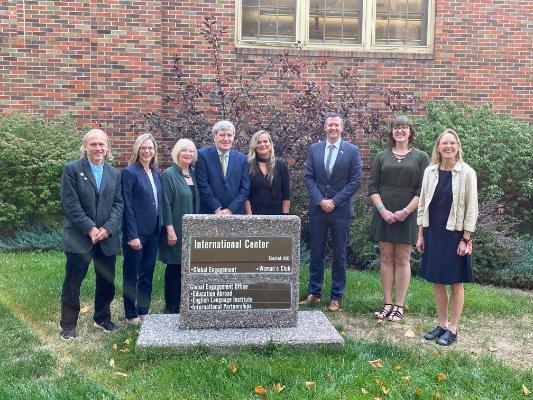 Irish Ambassador visit to the University of Montana, Missoula.