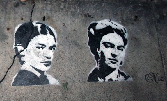 Frida Kahlo Street Art