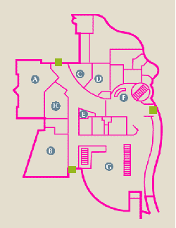 Map of Level 1 (Ground Floor)