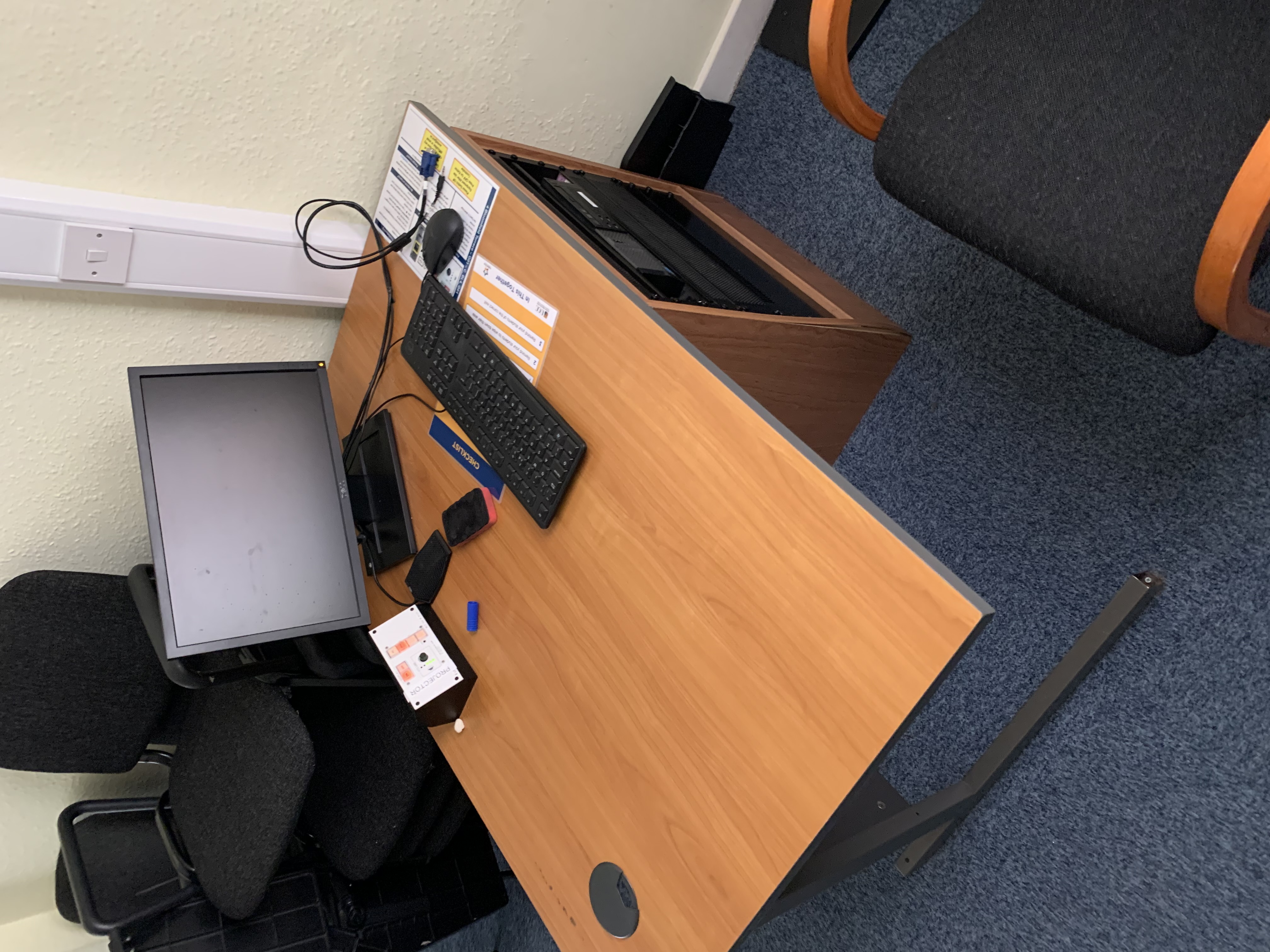 Photo of the desk in Bloomfield BL4 G.01