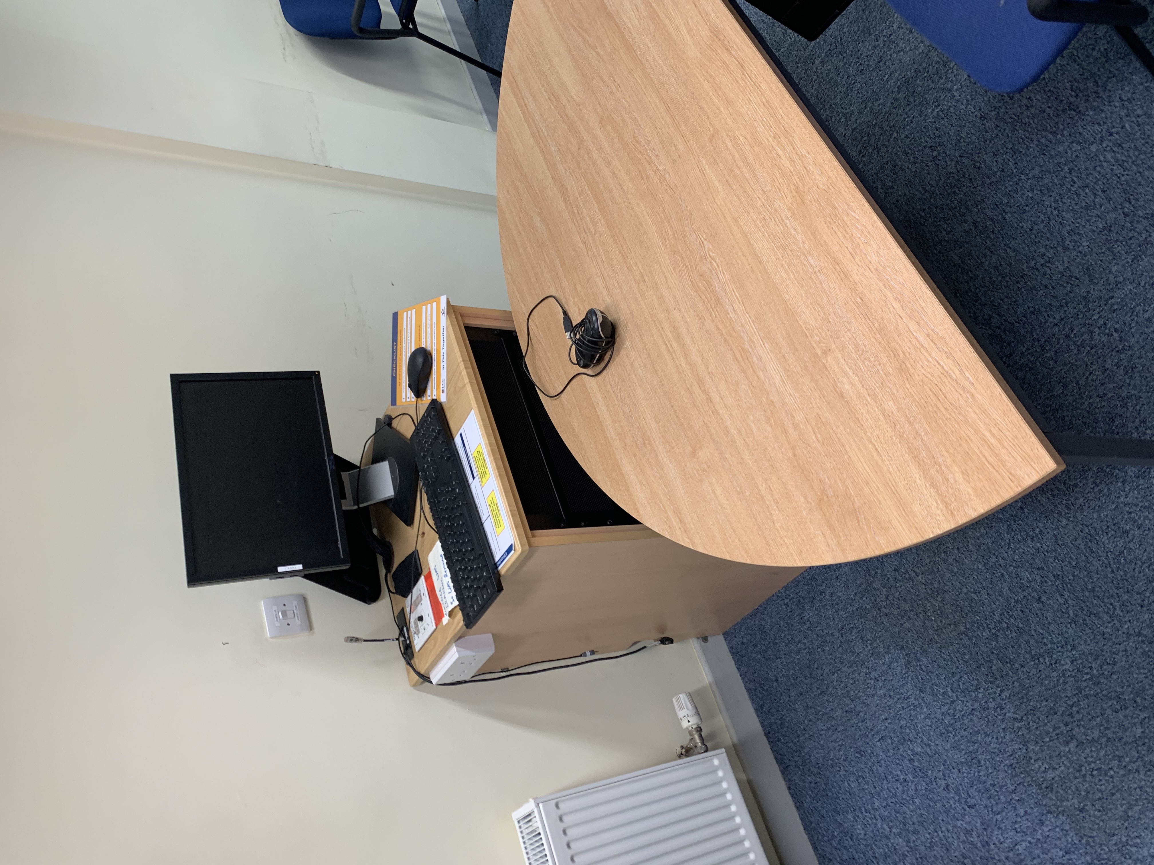 Photo of the desk in Bloomfield BL8 G.01