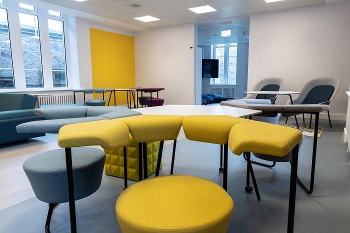 Calm Zone Interior with tables and chairs 