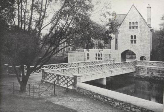 1910 Ferro-concrete bridge designed by J. H. de W. Waller, UCC